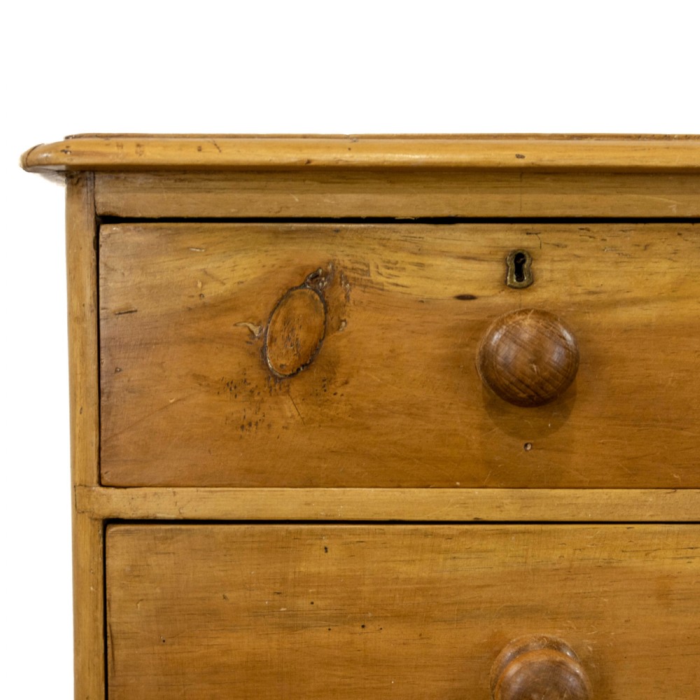 Victorian Antique Pine Chest of Drawers View III