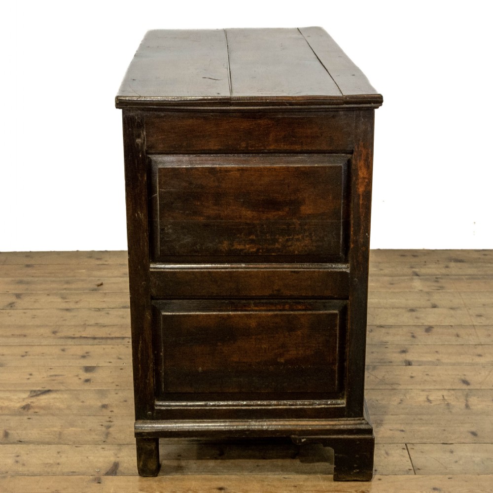 Low Antique Oak Chest of Drawers View VI