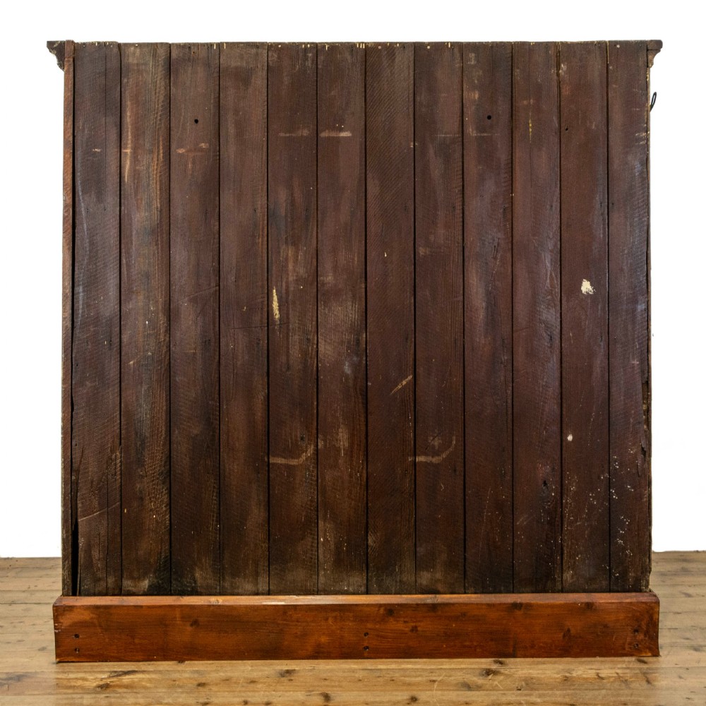 Large Antique Pitch Pine School Cupboard View VIII