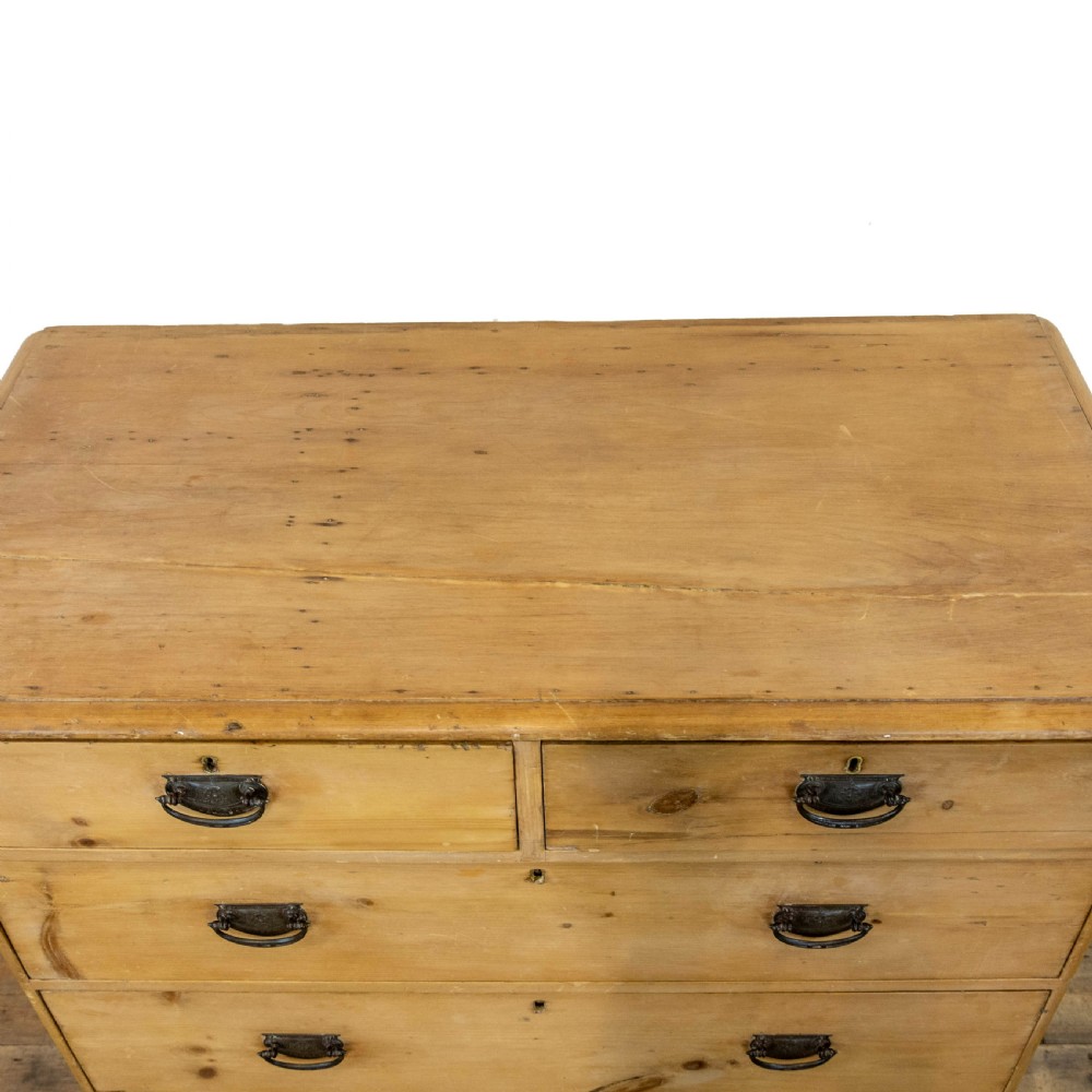 Antique Pine Chest of Drawers View II