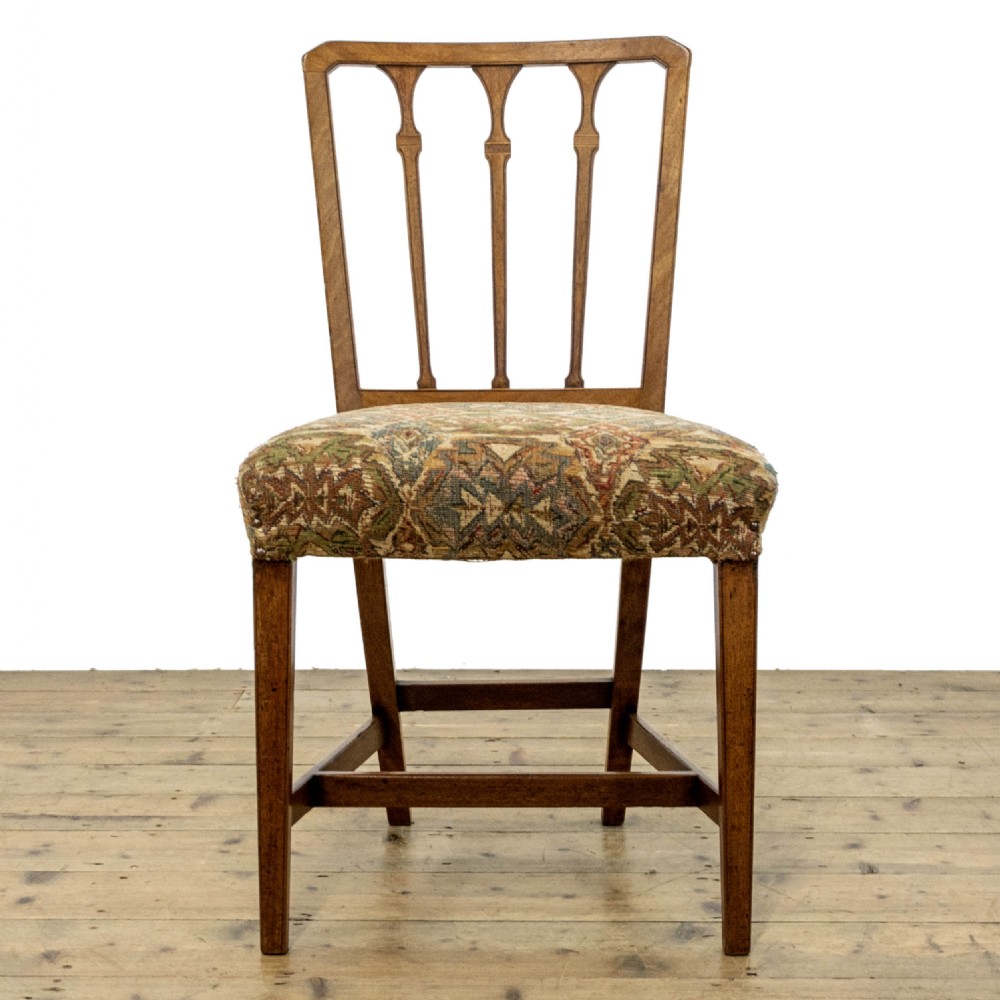 Set of Six Antique Mahogany Dining Chairs View III