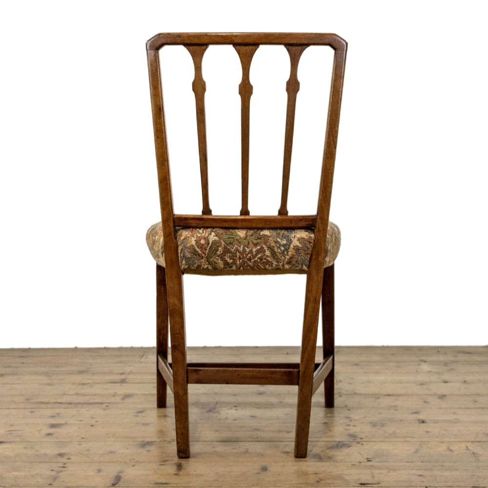 Set of Six Antique Mahogany Dining Chairs View V