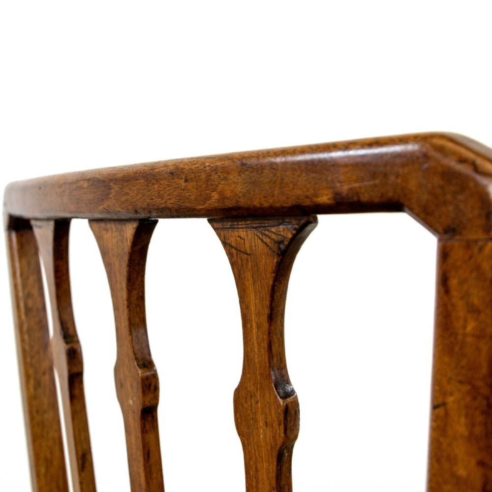 Set of Six Antique Mahogany Dining Chairs View IX