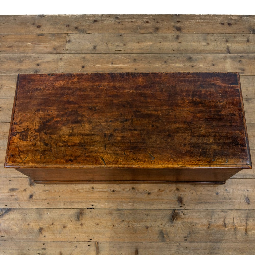 Small 19th Century Antique Elm Chest View III