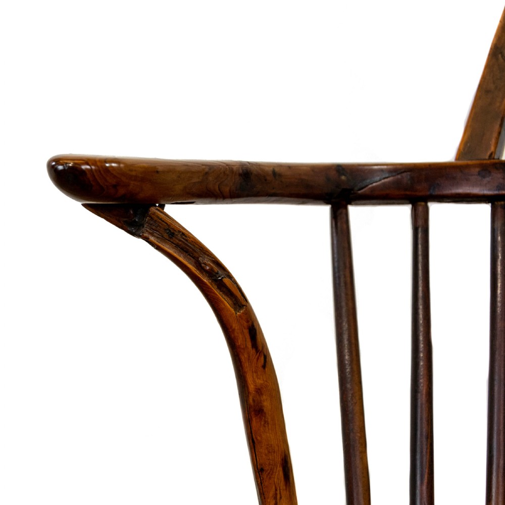 19th Century Antique Windsor Armchair View VIII