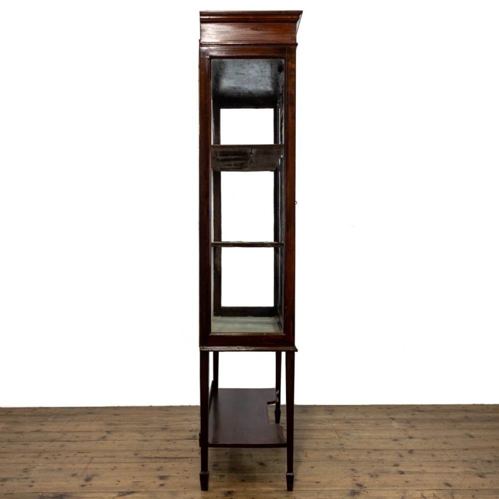 Edwardian Antique Mahogany Glass Display Cabinet View VIII