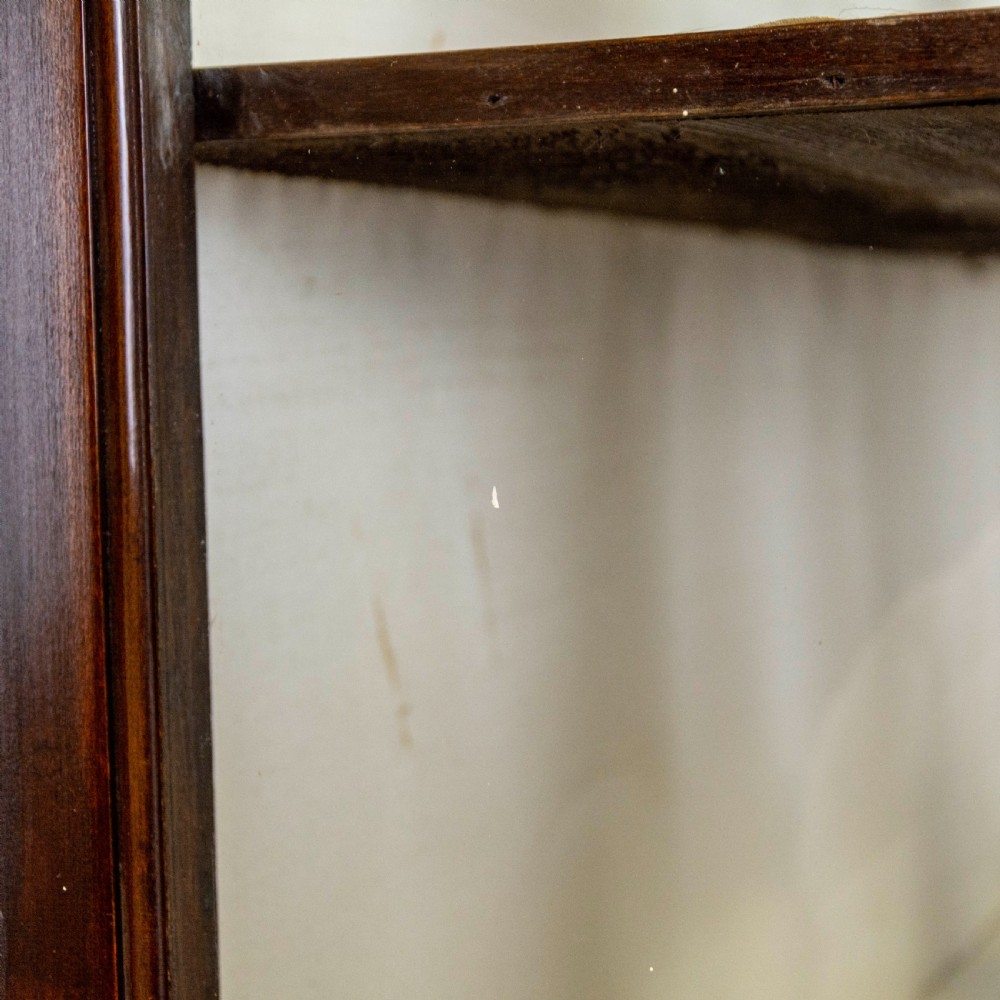 Edwardian Antique Mahogany Glass Display Cabinet View IX