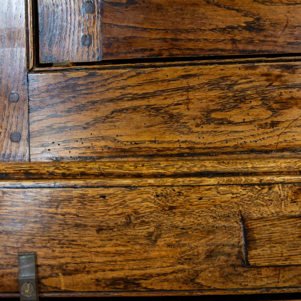 18th Century Antique Oak Corner Cupboard View IX