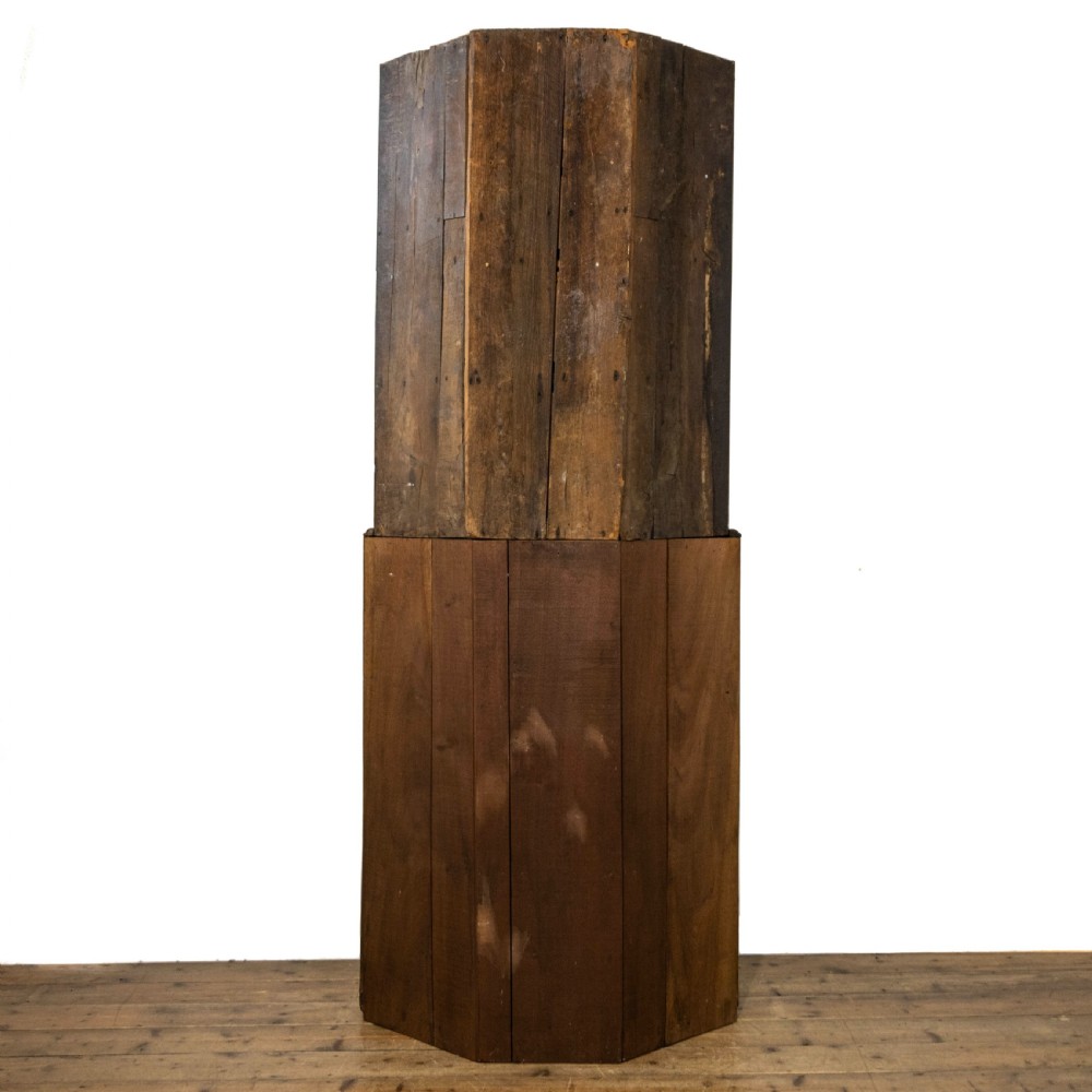 18th Century Antique Oak Corner Cupboard View XII