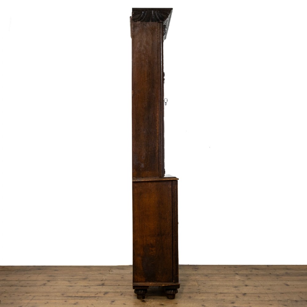 Antique Carved Oak Cupboard View XII