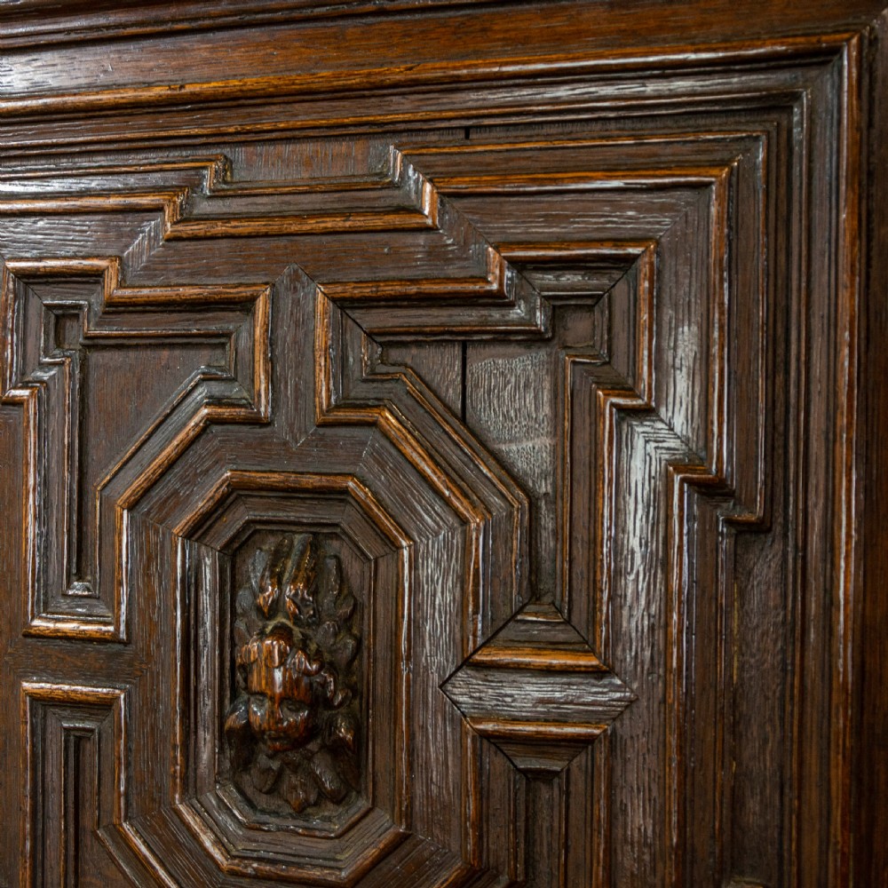 Antique Carved Oak Cupboard View XVI