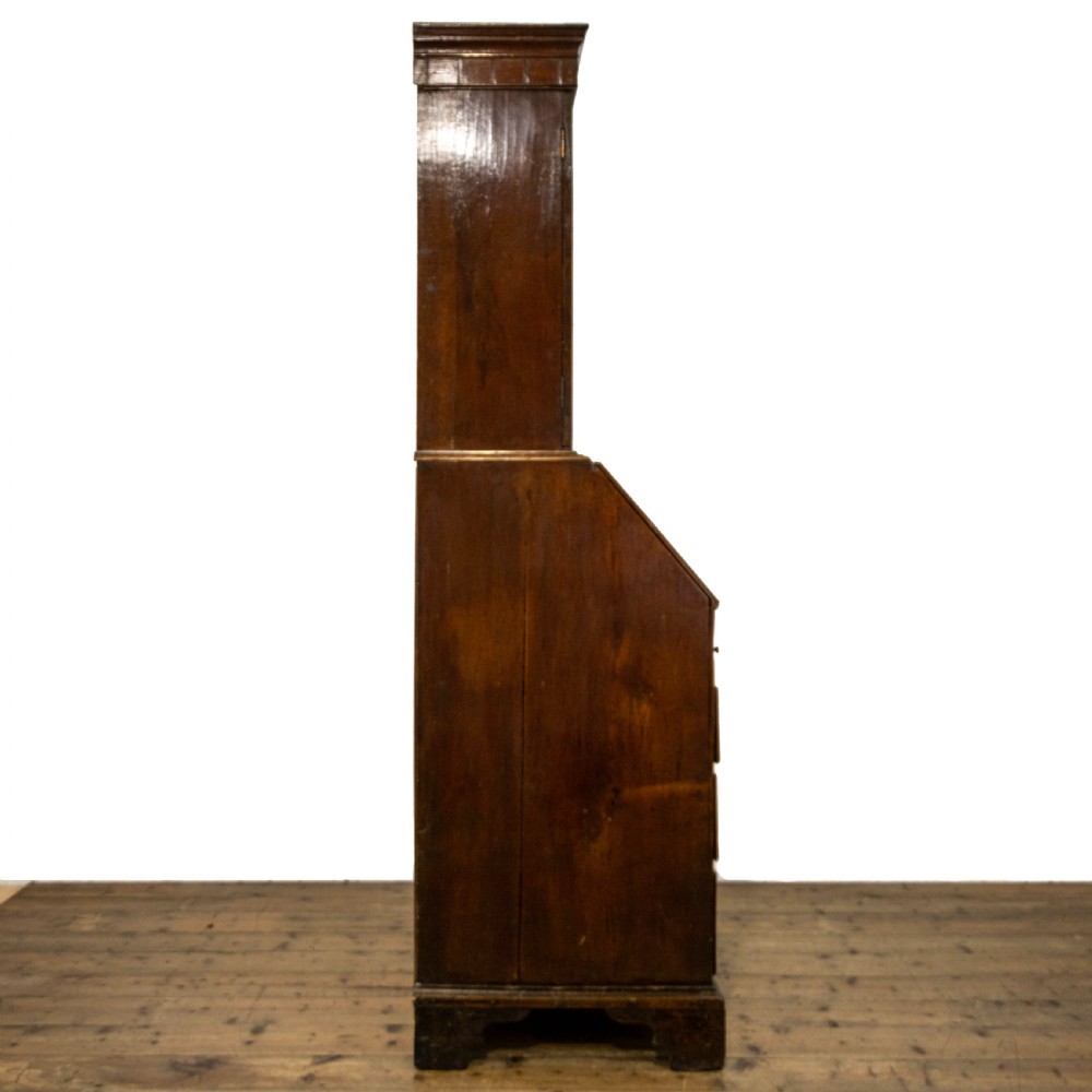 Antique Welsh Oak Bureau Bookcase View XVI