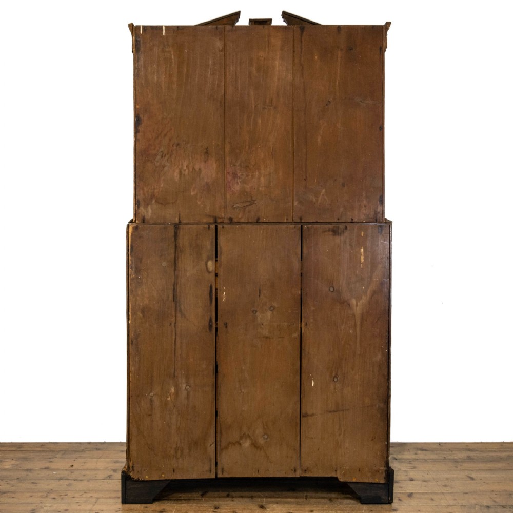 Antique Welsh Oak Bureau Bookcase View XVIII