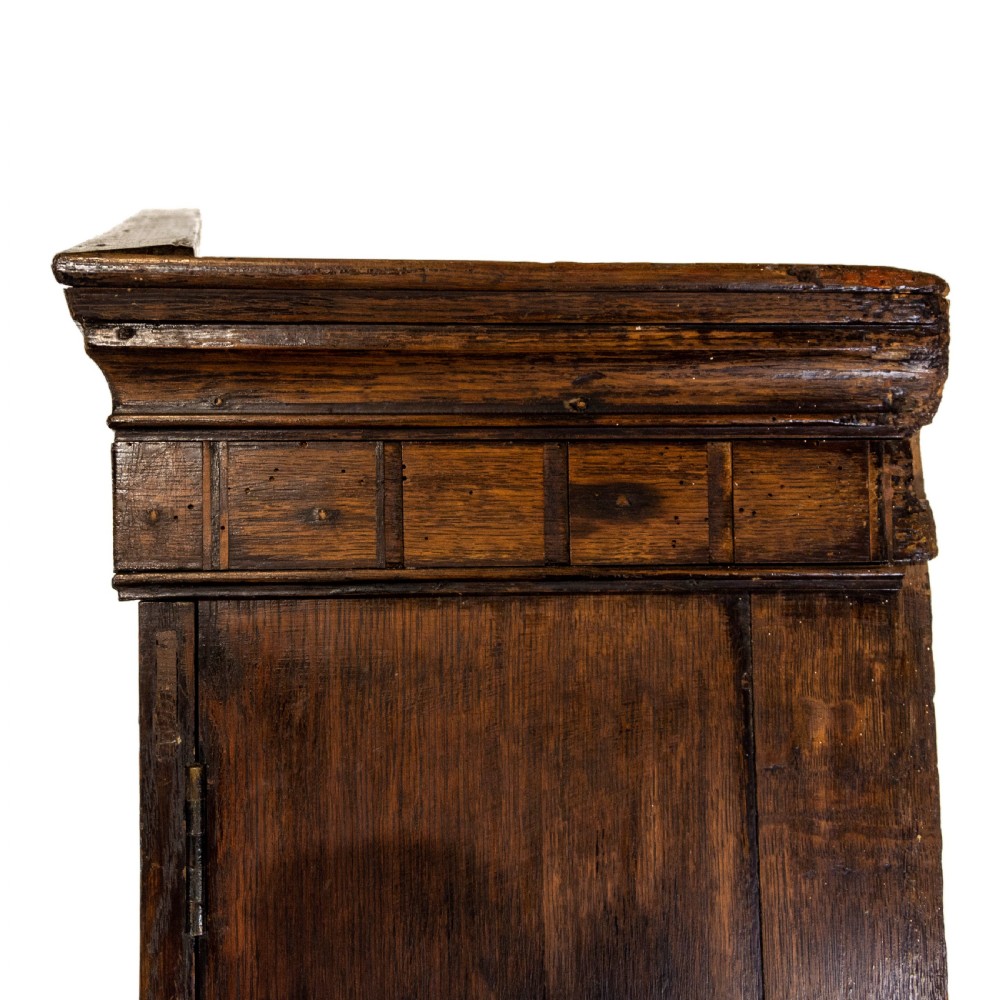 Antique Welsh Oak Bureau Bookcase View XXI