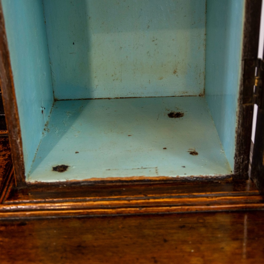 Antique Oak Two Stage Rack Back Dresser View VI
