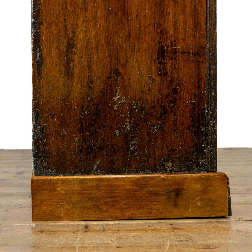 Antique Oak Two Stage Rack Back Dresser View XII