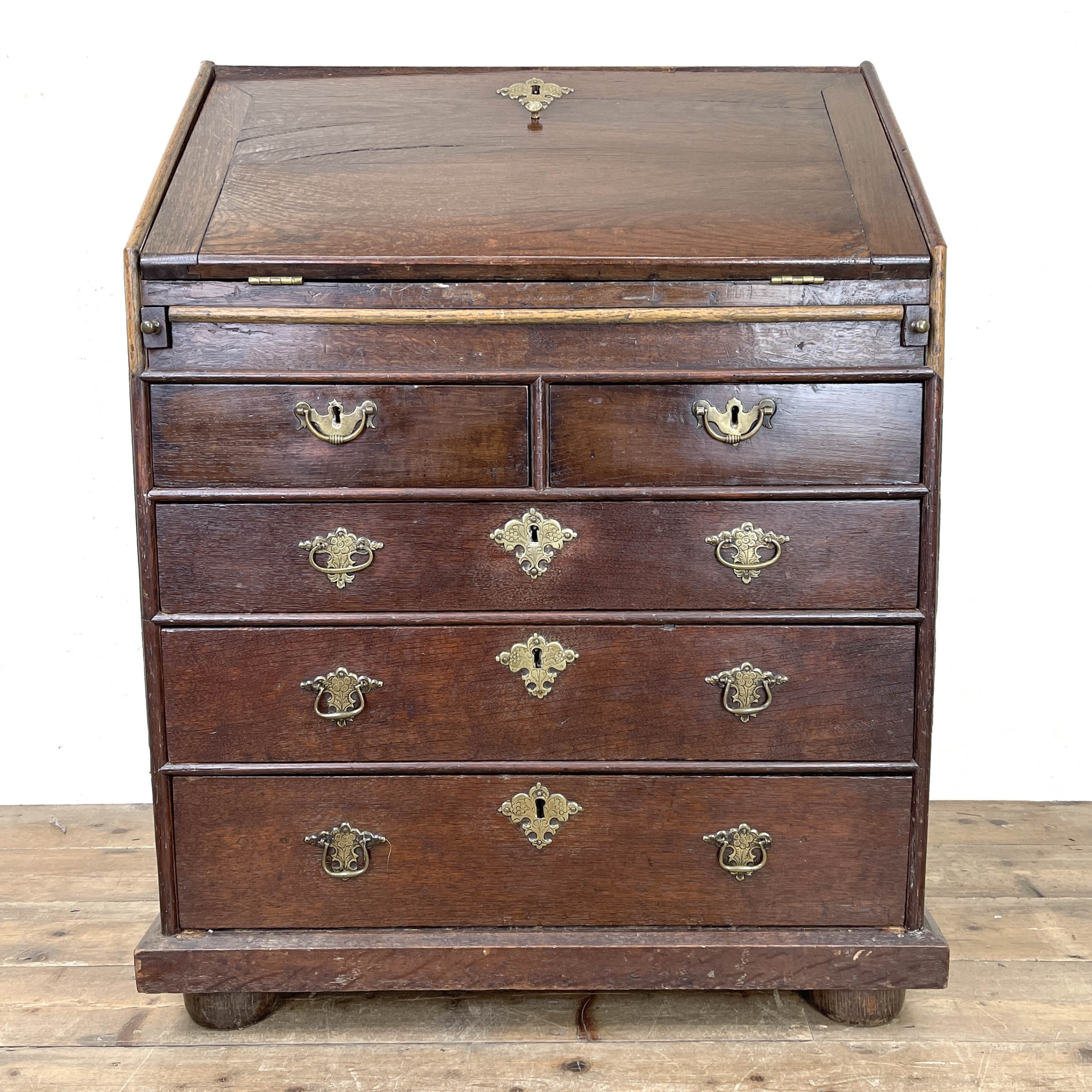 Small 18th Century Oak Bureau