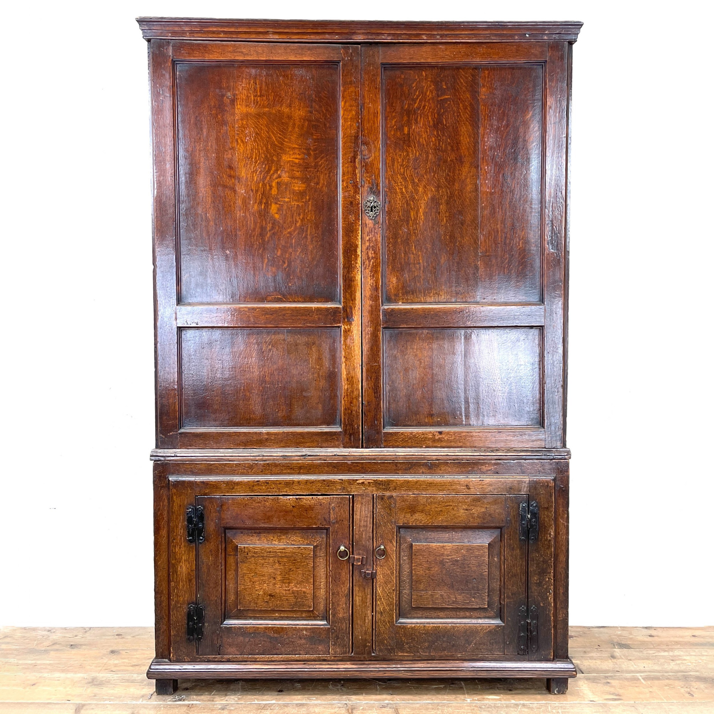 Antique Georgian Oak Cupboard