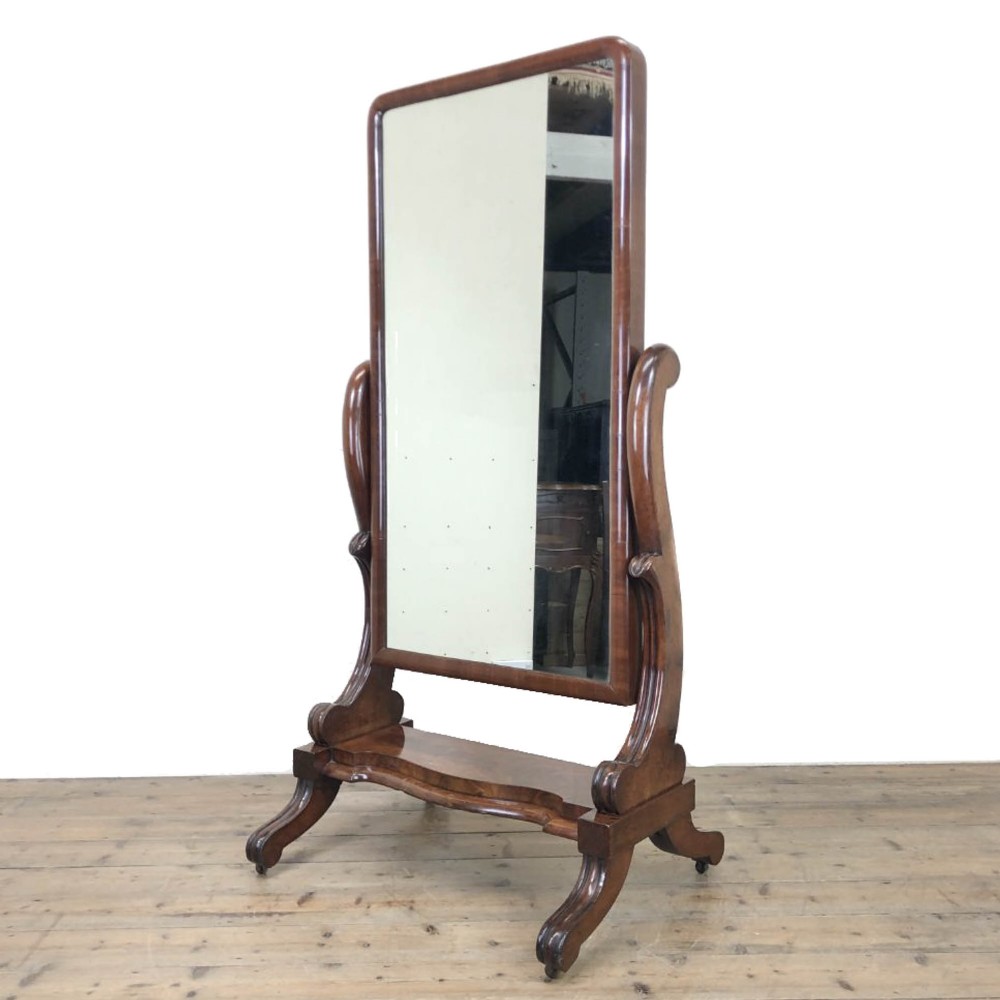 Antique Mahogany Dressing Mirror