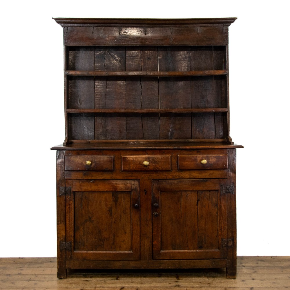 Antique Oak Two Stage Dresser 