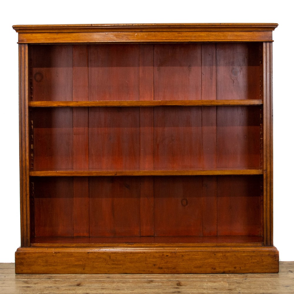 Victorian Mahogany Three Shelf Bookcase