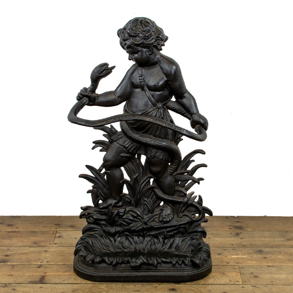 19th Century Antique Cast Iron Umbrella Stand