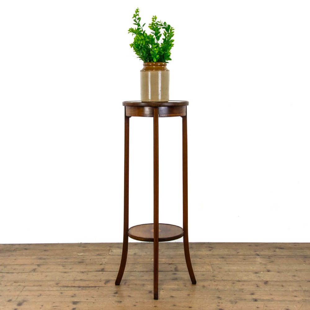 Pair of Edwardian Mahogany Plant Stands View VI