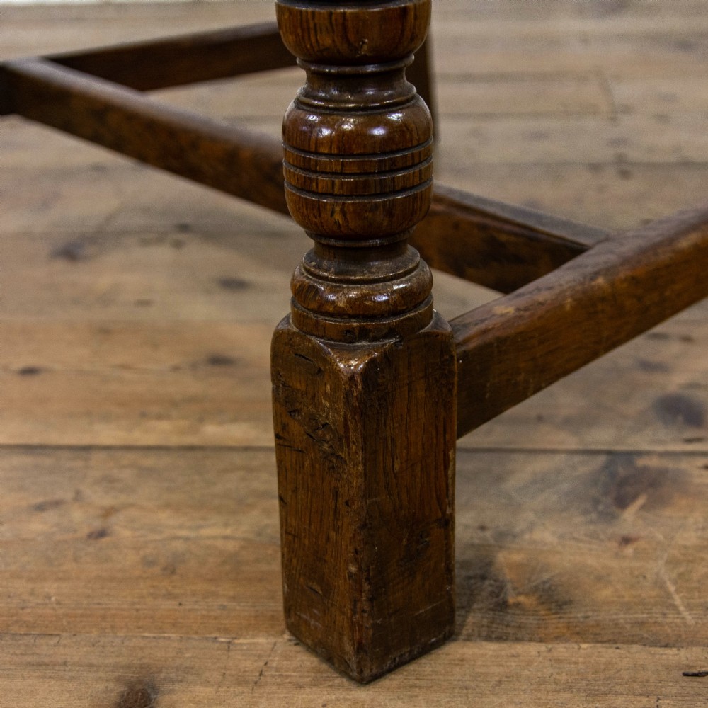 Set of Six Oak Upholstered Dining Chairs View VI