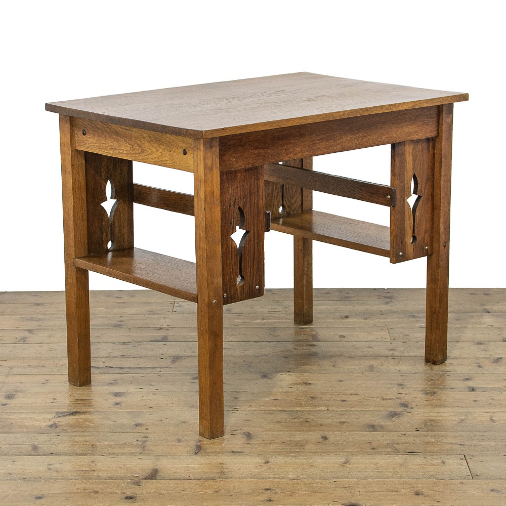 Antique Arts & Crafts Oak Desk