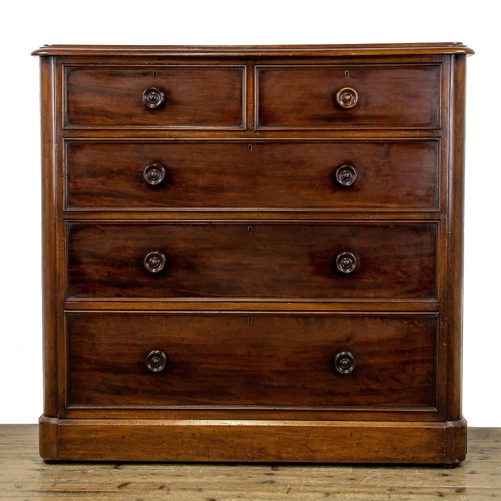 Victorian Antique Mahogany Chest of Drawers