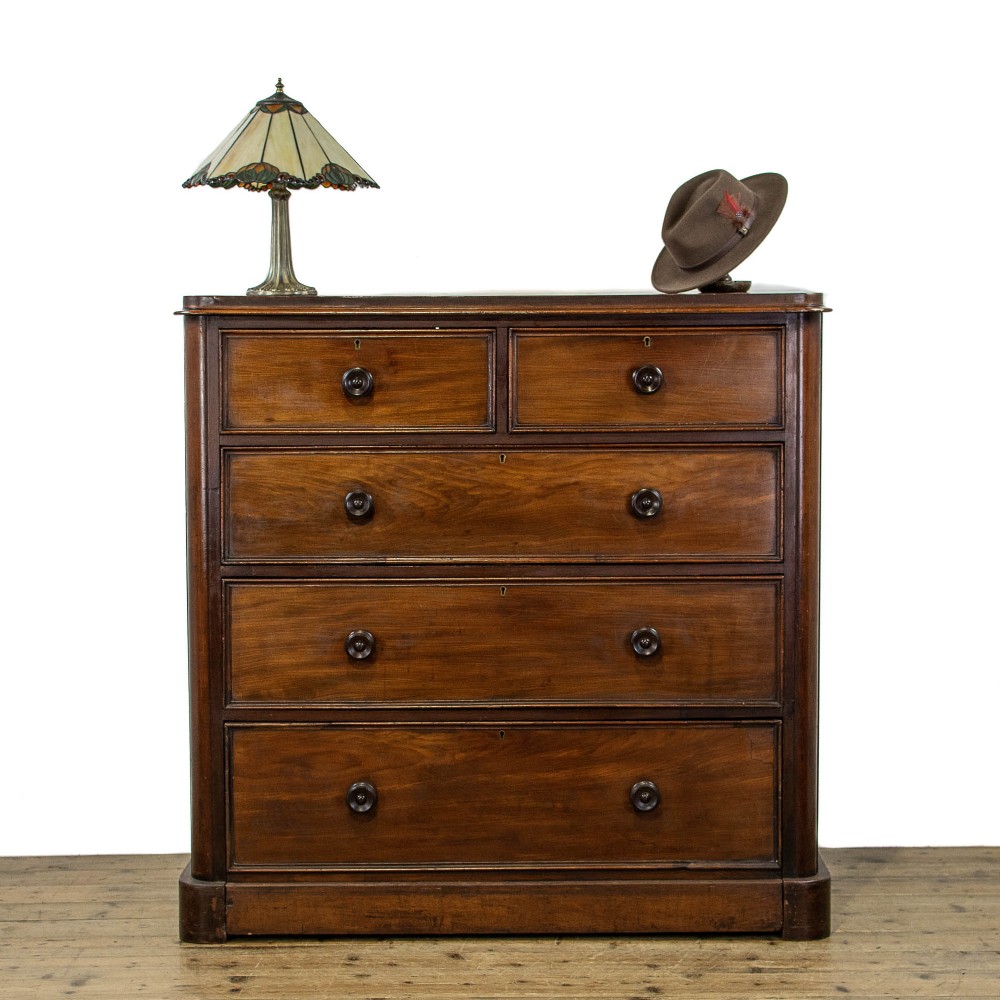 Victorian Antique Mahogany Chest of Drawers
