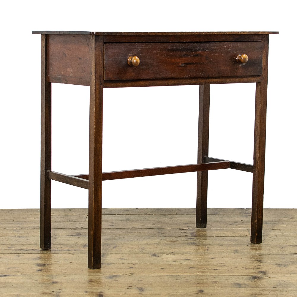 Early 20th Century Antique Oak Side Table