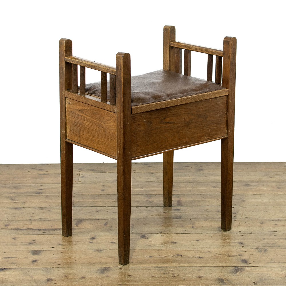 Antique Piano Stool