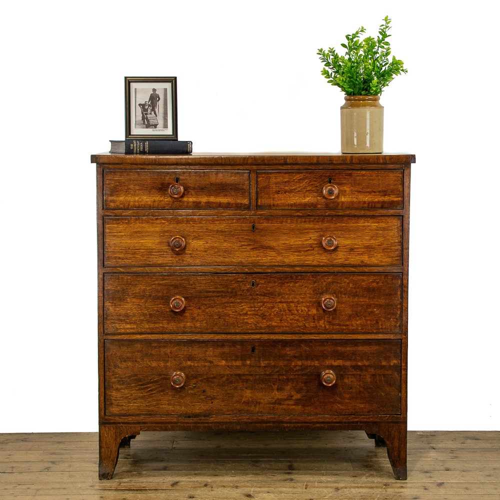 Antique Oak Chest of Drawers