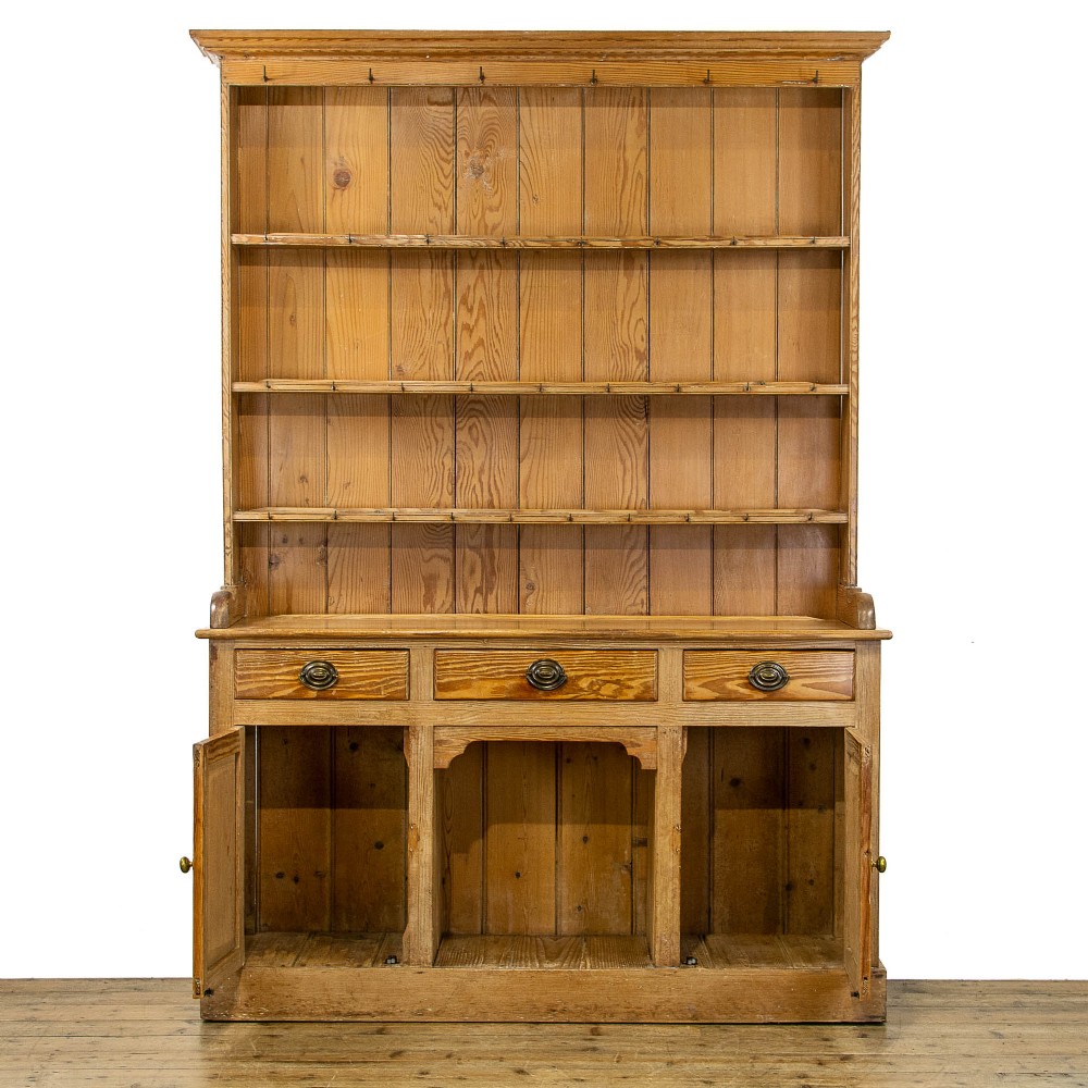 Rustic Antique Pine Welsh Dresser