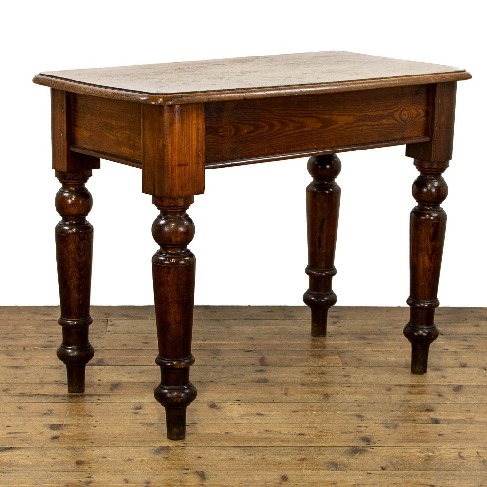 Antique Pitch Pine Side Table