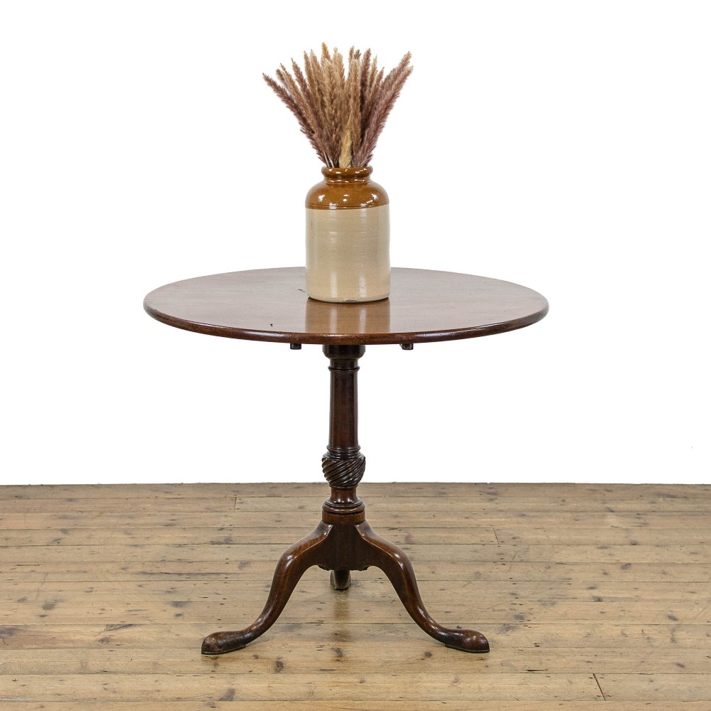 Antique Oak Tilt Top Table