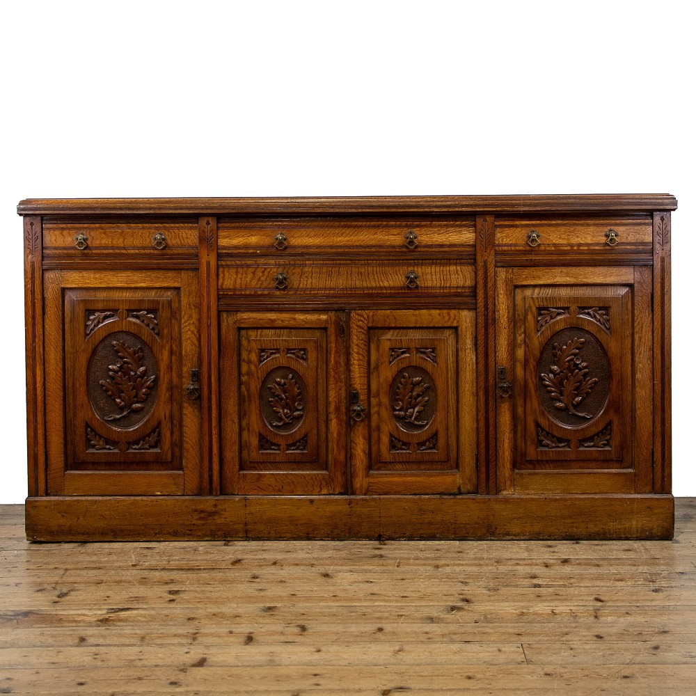 Antique Oak Dresser Base