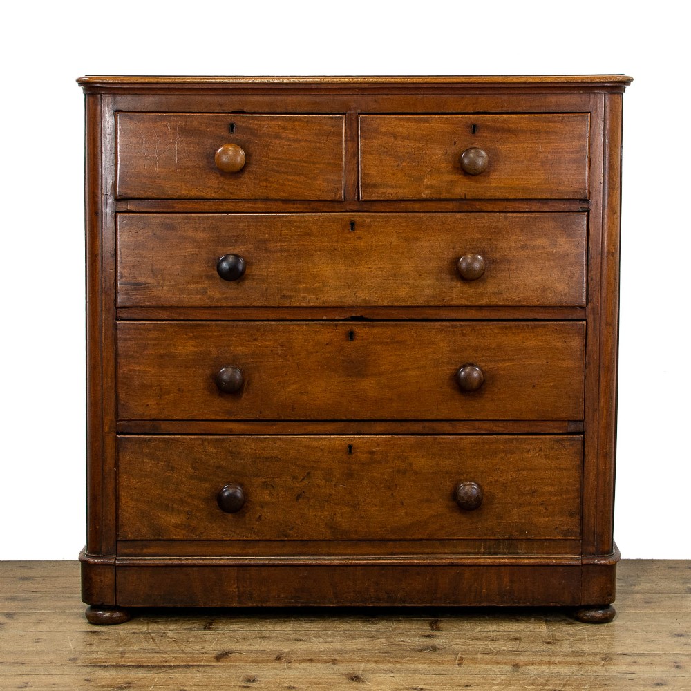 Victorian Antique Mahogany Chest of Drawers