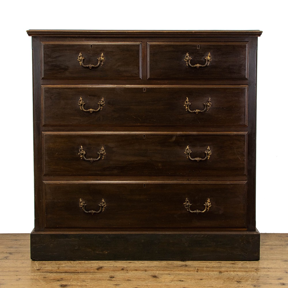 Antique Mahogany Chest of Drawers by ‘Maple & Co’