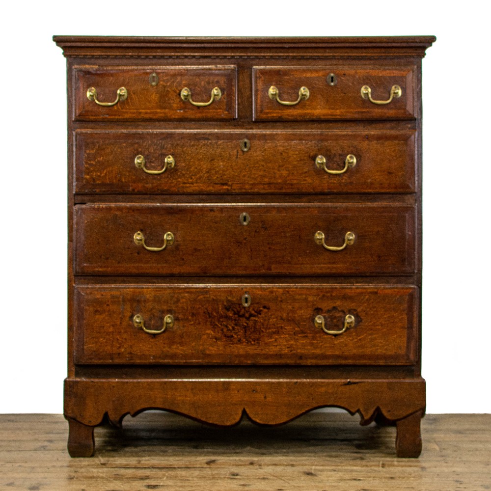 18th Century Antique Oak Chest of Drawers