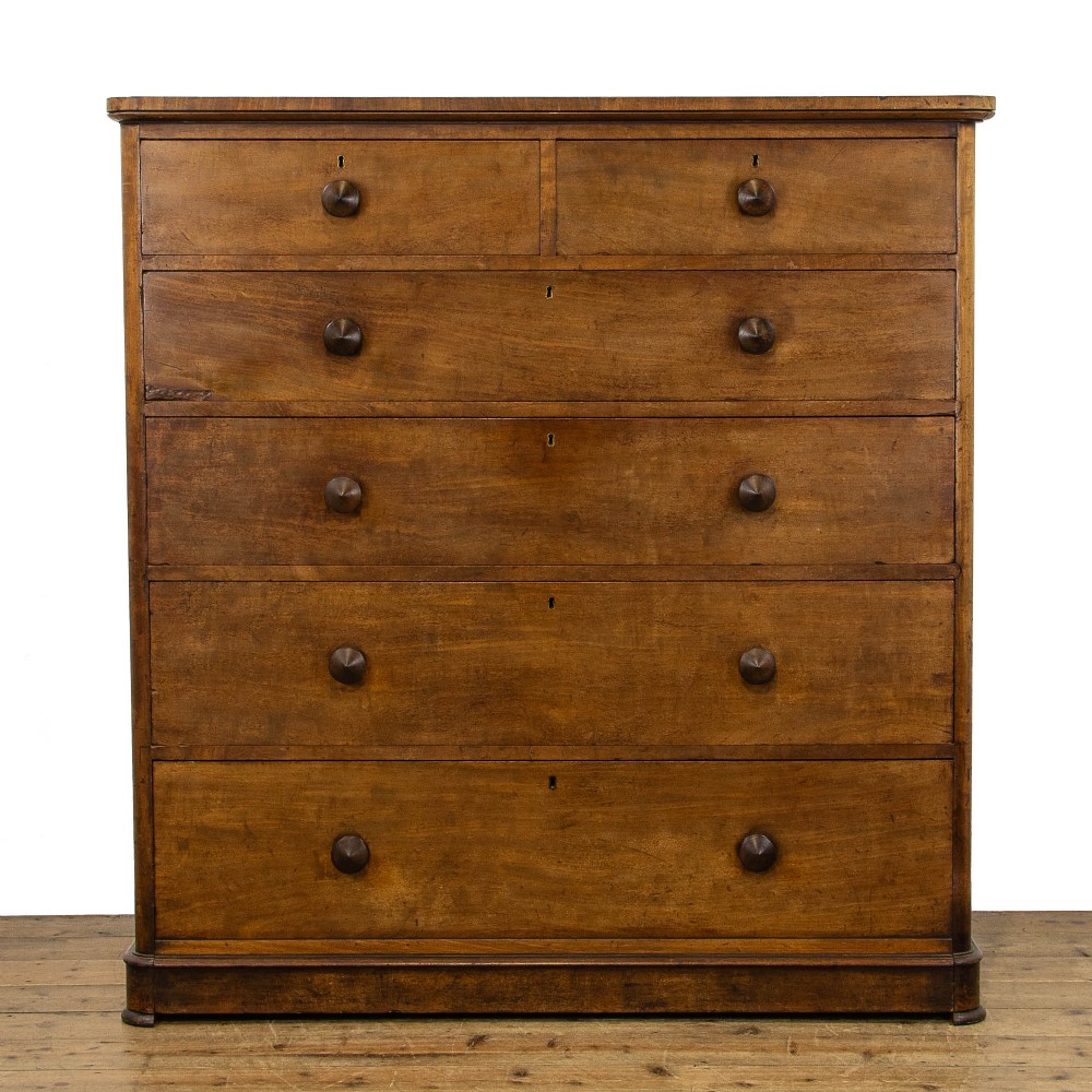 Victorian Antique Mahogany Chest of Drawers