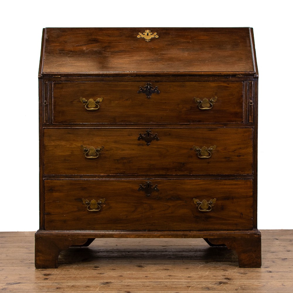Anglo Chinese Antique Padauk Bureau