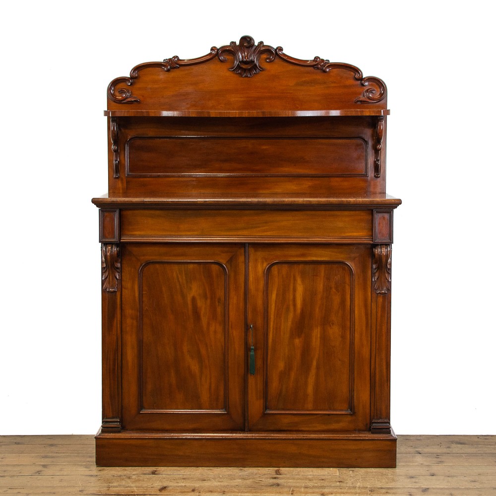 Antique Mahogany Chiffonier Sideboard
