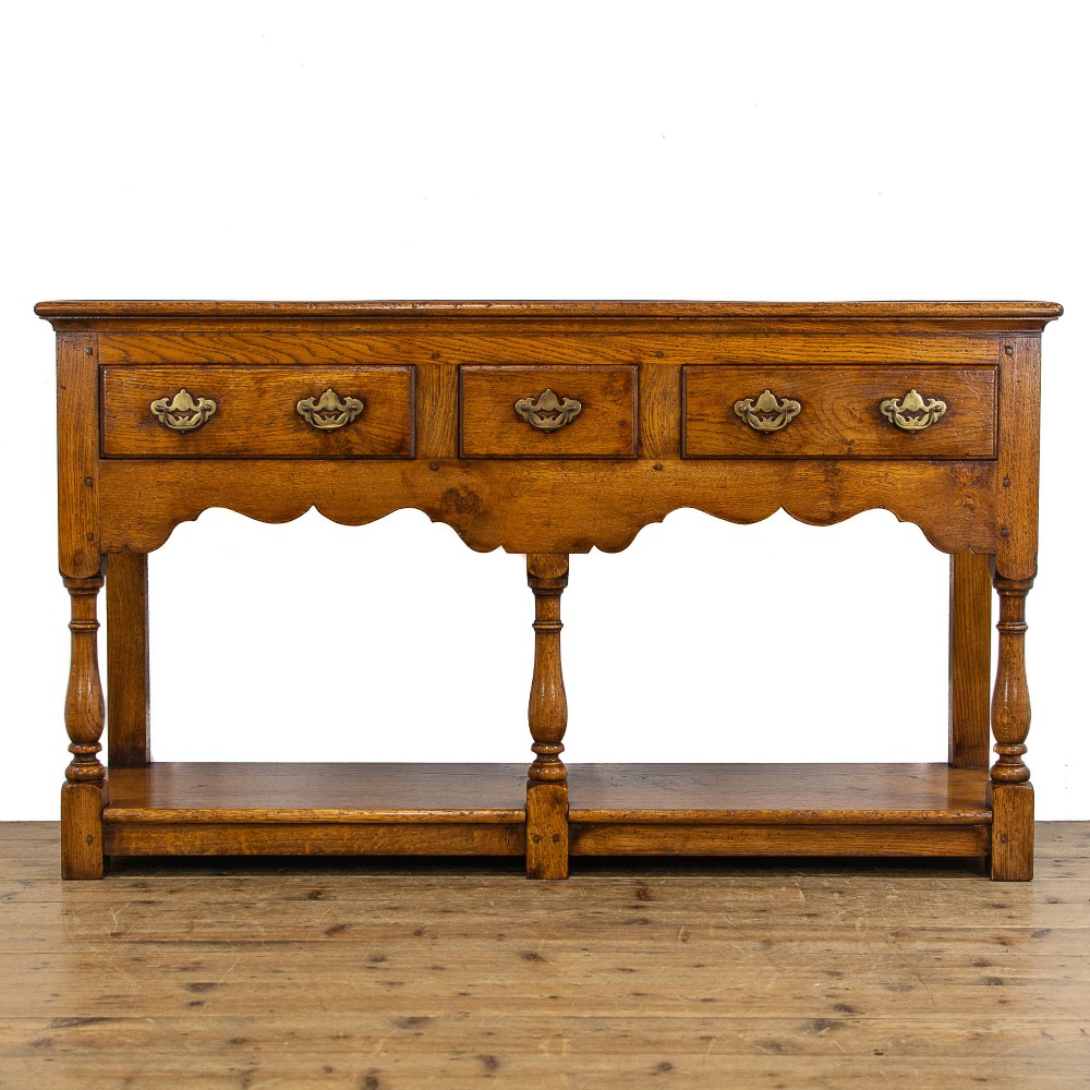 Antique Oak Dresser Base