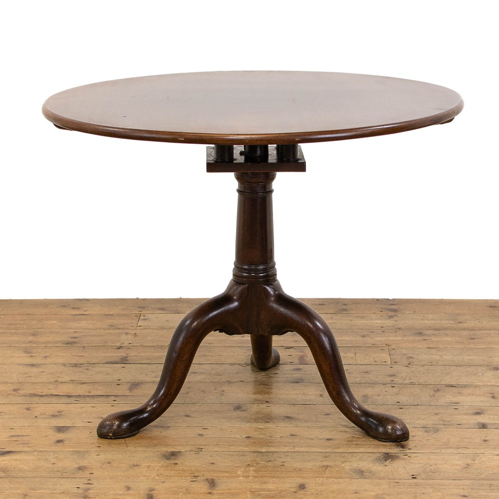 Georgian Antique Mahogany Tilt Top Table