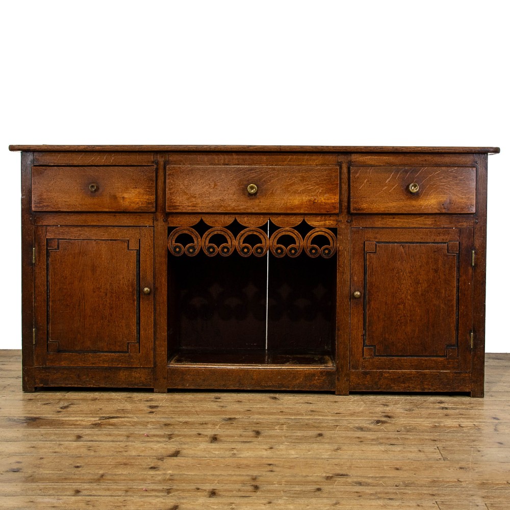 Antique Oak Dresser Base