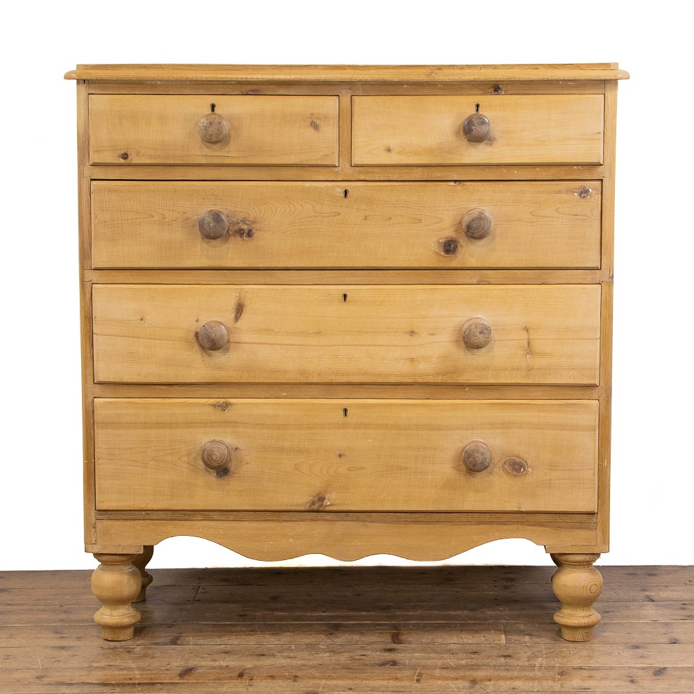 Victorian Antique Pine Chest of Drawers