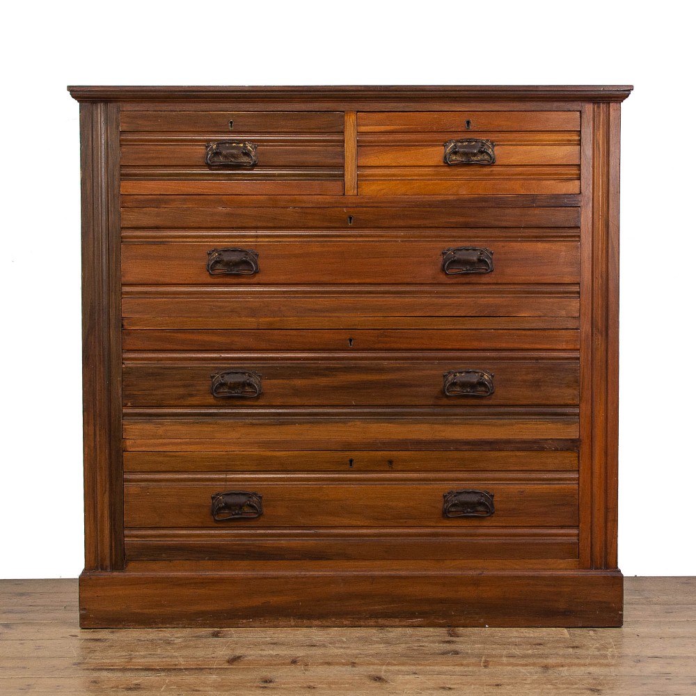 Victorian Antique Walnut Chest of Drawers