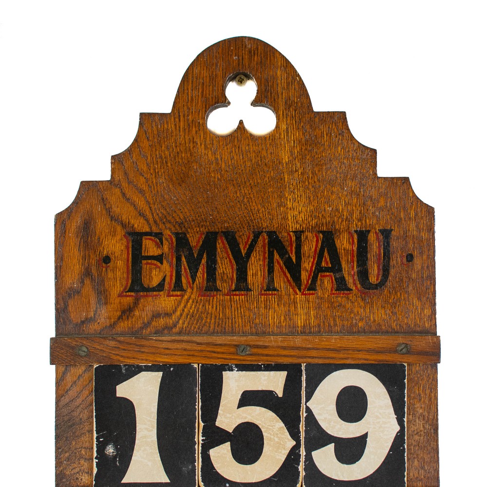 Hymn Board with Numbers